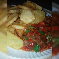Dankalin hausa the sauce A picture of Dankalin hausa the sauce.