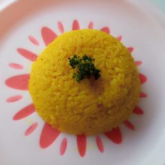 A picture of Tumeric rice.