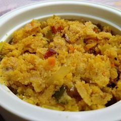 A picture of Sooji Upma : a nice snack.