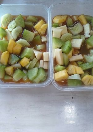 Foto resep Asinan buah