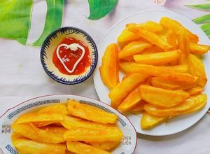 Hình của món Khoai tây nhúng bột chiên giòn.