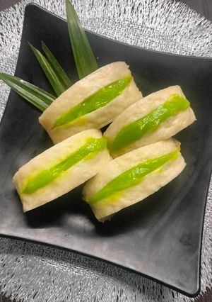 Foto resep Roti Kukus Pontianak Original Vla Pandan