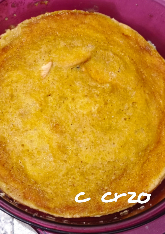 Una foto de Tarta de manzana y galletas en el microondas