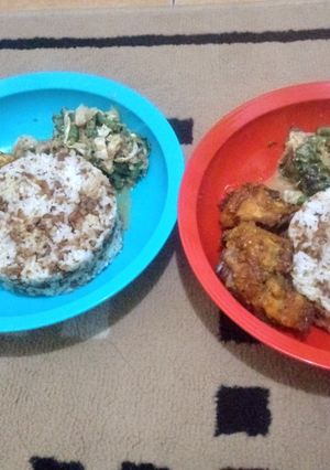Foto resep Nasi tutug tempe ^^