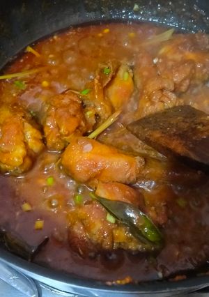 Foto resep Ayam rica-rica pedas manis