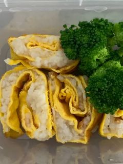 Foto resep Nasi Tim Telur Gulung MPASI 10+
