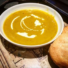 A picture of Carrot and Coriander Soup.