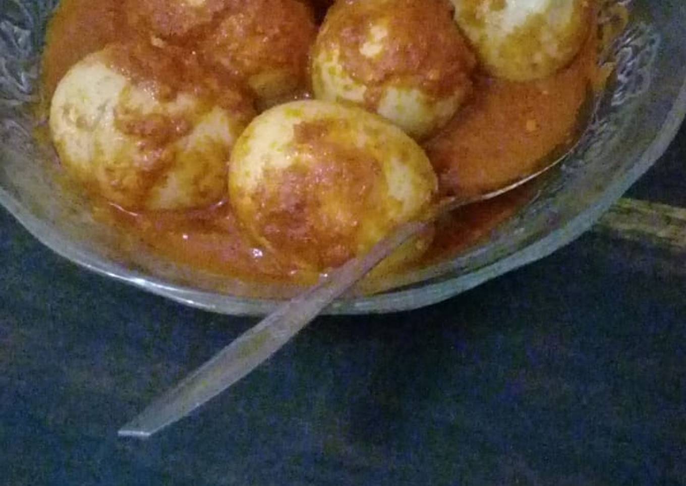 Telur ayam balado