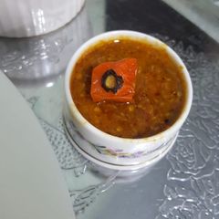 A picture of Red chutni.