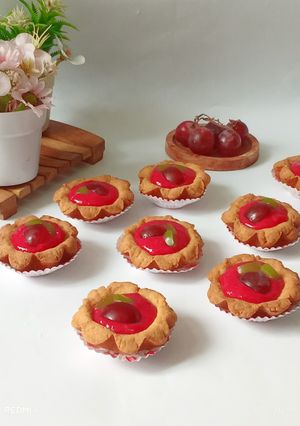 Foto resep Pie Vla buah naga