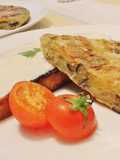 Eggplant, Potato, and Onion Tortilla