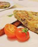 Eggplant, Potato, and Onion Tortilla