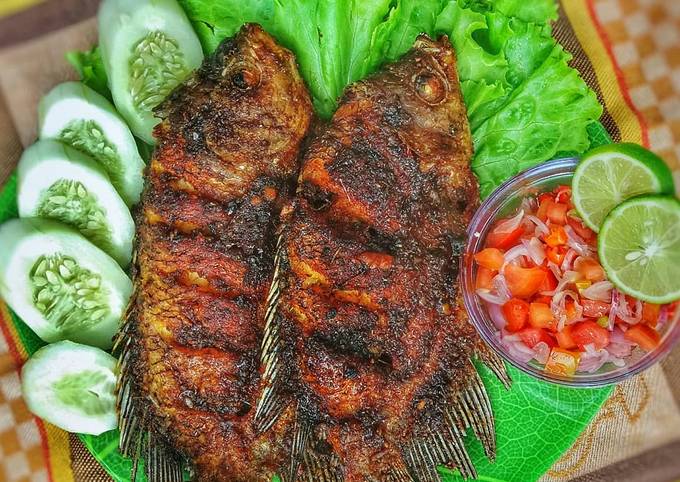 Gurame Bakar Sambal Dabu-Dabu