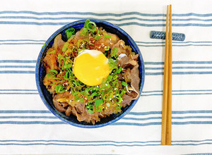 月見牛丼 的食譜成品照片