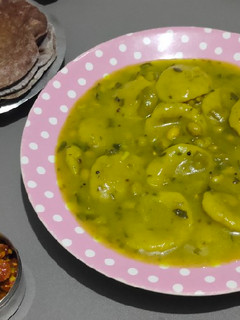 લીલવા ઢોકળી નું શાક (Lilva Dhokli Shak Recipe In Gujarati) રેસીપી મુખ્ય ફોટો