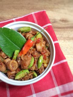 Foto resep Sambal Cumi Asin Pete | #sambal #cumi #pete