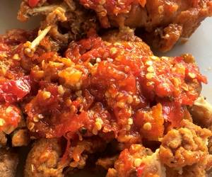 Resep Terbaik Ayam geprek Sambel bawang Lezat Mantap Resep Terbaik Ayam geprek Sambel bawang Lezat Mantap