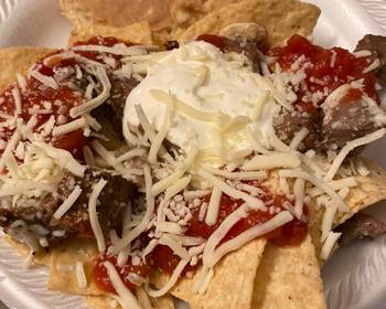 Easy Cooking Recipe The Queens steak nachos Savory Delicious