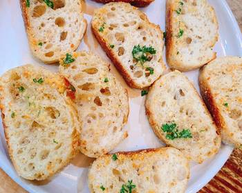 Ultimate, Prepare Garlic Butter Crostini Restaurant Style