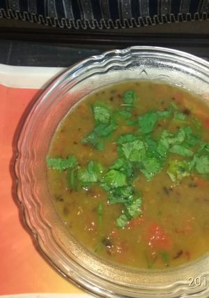 A picture of Urad chane ki dal.