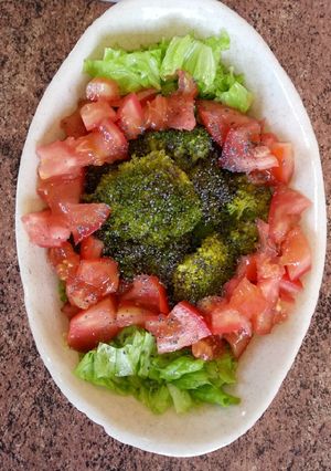 Una foto de Ensalada de brócolis