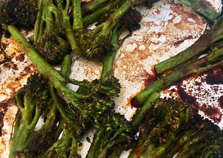 Steps to Prepare Speedy Best Baked Broccoli 🥦