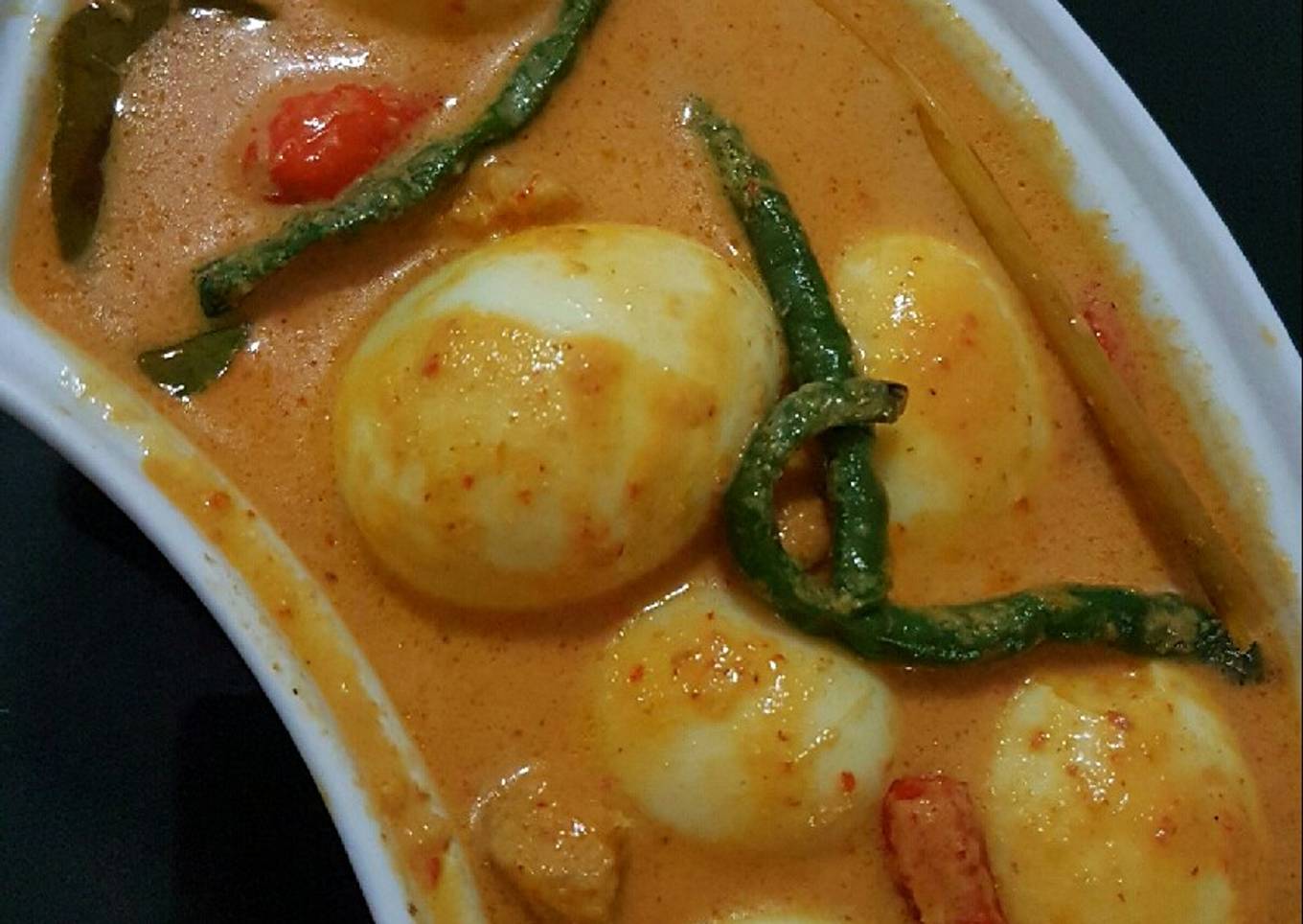 Gulai Kalio Telur