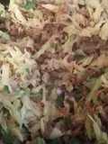 Guiso de repollo con carne