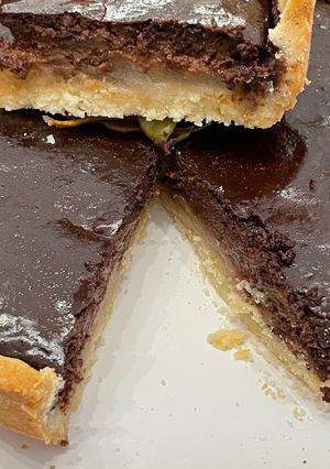 Foto di Crostata pere e cioccolato