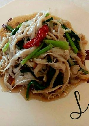 Foto resep Tumis Jamur Tiram Sawi Hijau