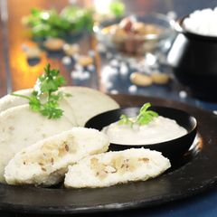 A picture of Falahari Stuffed Idli.