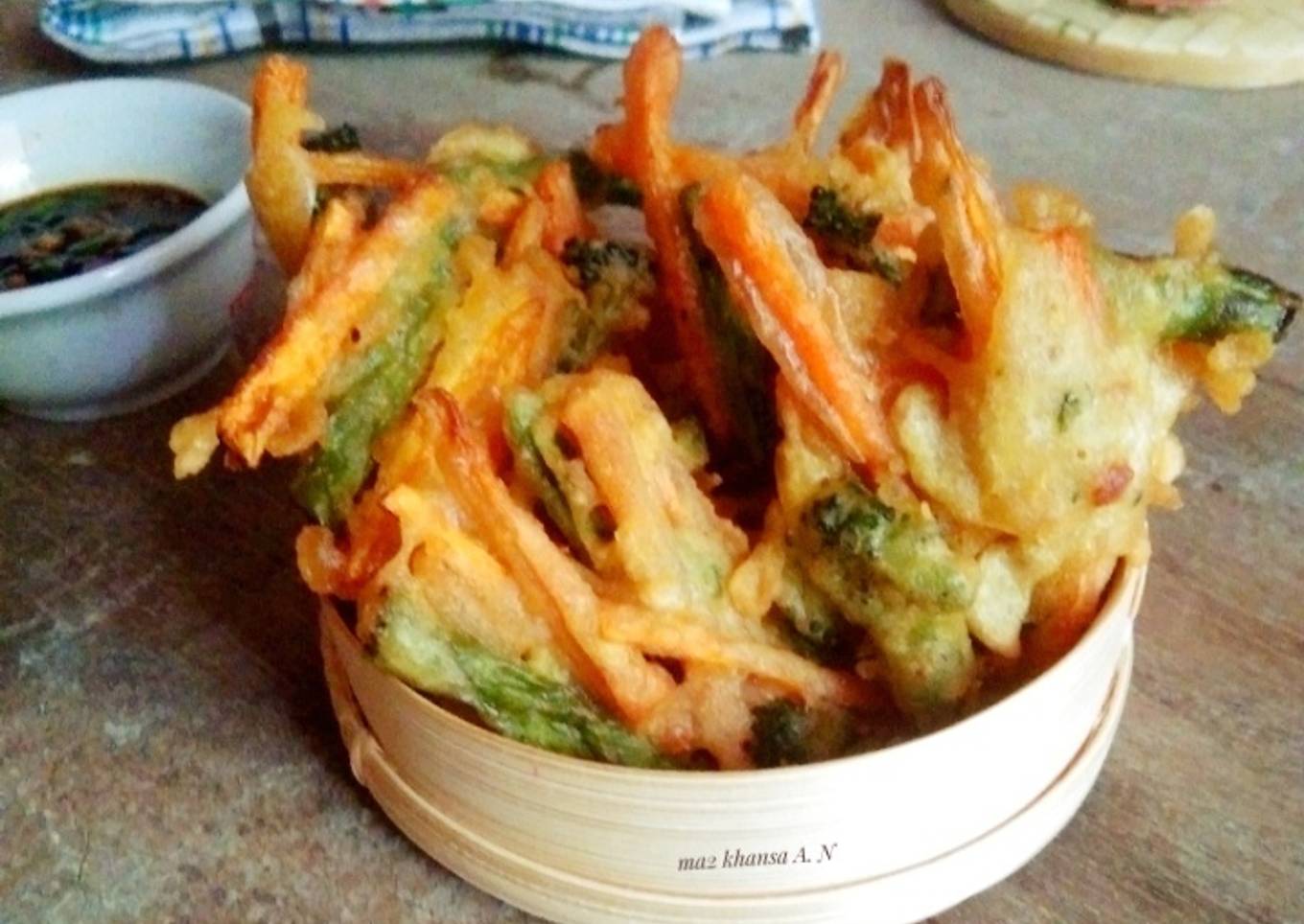 Cara Gampang Menyiapkan Kakiage / Bakwan Jepang, Bisa Manjain Lidah