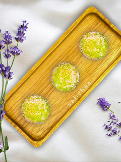 Foto resep Kue Kering : Nastar Klepon (Klepon Cookies)