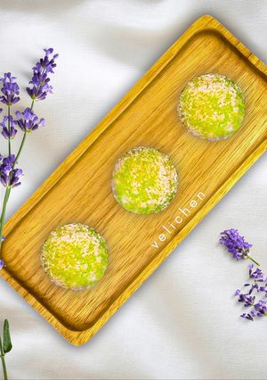 Foto resep Kue Kering : Nastar Klepon (Klepon Cookies)