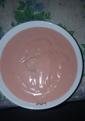 Una foto de Maizena de fresa