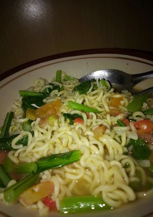Foto resep Mi rebus sayur