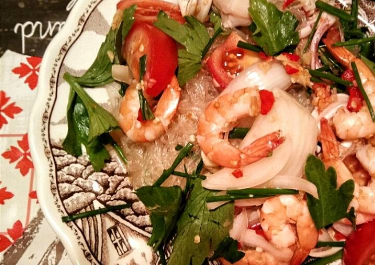 Thailand Seafood Salad (Yum Woon Sen Seafood)