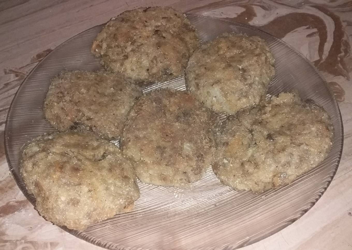 Hamburguesas de lentejas y zanahorias