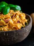 Wirsing-Hack Pfanne, ohne Hack ! Vegan