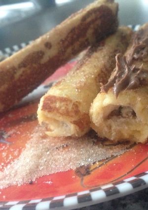 Una foto de Rollitos de chocolate