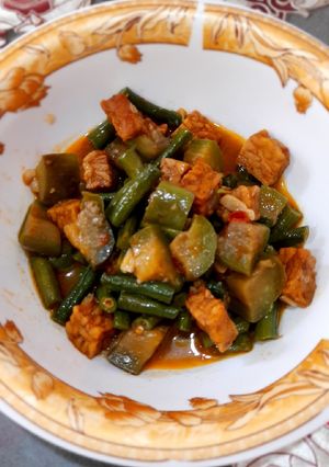 Foto resep Tumis terong hijau uleg