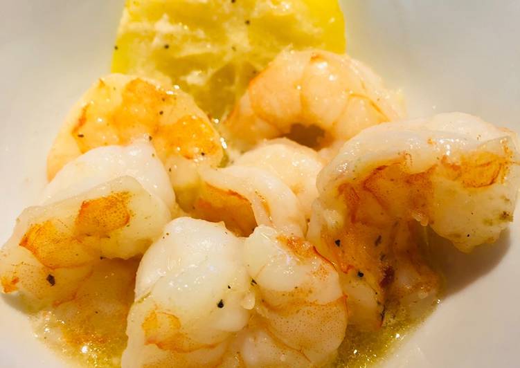 Simple Way to Prepare Perfect Spicy Baked Lemon 🍋 Shrimp 🍤