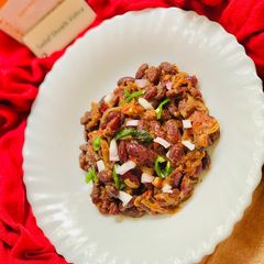 Red Beans chaat A picture of Red Beans chaat.