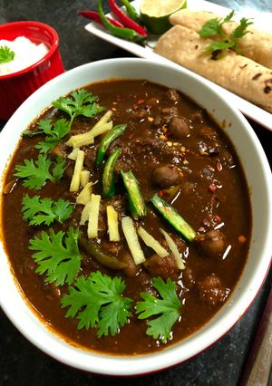 A picture of Amritsari Chole.