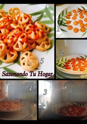 Una foto de Chicharón de harina sin aceite😱