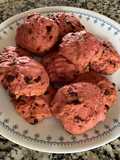 Galletas de remolacha y chocolate