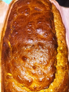 Una foto de Budín de manzana y avena