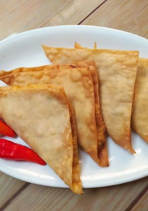 Foto resep Pangsit lipat