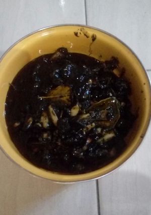 Foto resep Cumi masak hitam