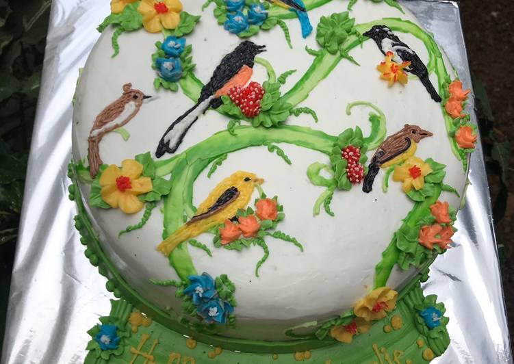 Birthday cake (lapis surabaya)